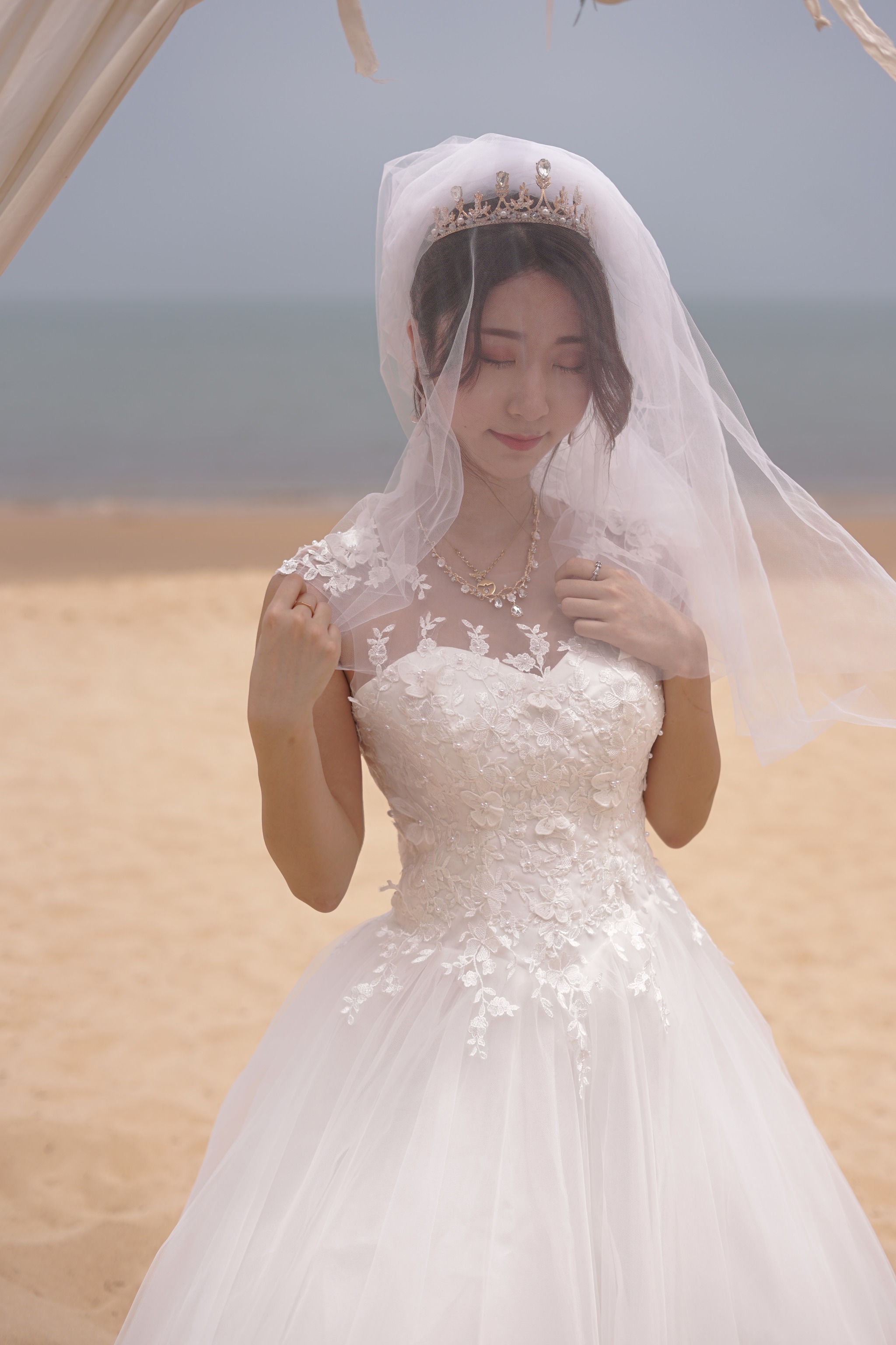 图片[1]-黑川 – NO.072 海岛之旅真爱版-婚纱[17P]-XikXak